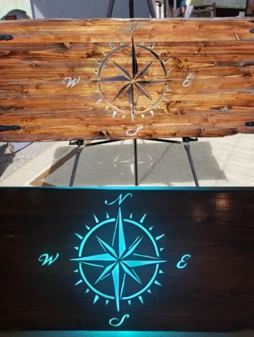 компас с подсветкой